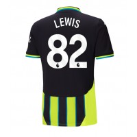 Manchester City Rico Lewis #82 Replica Away Shirt 2024-25 Short Sleeve